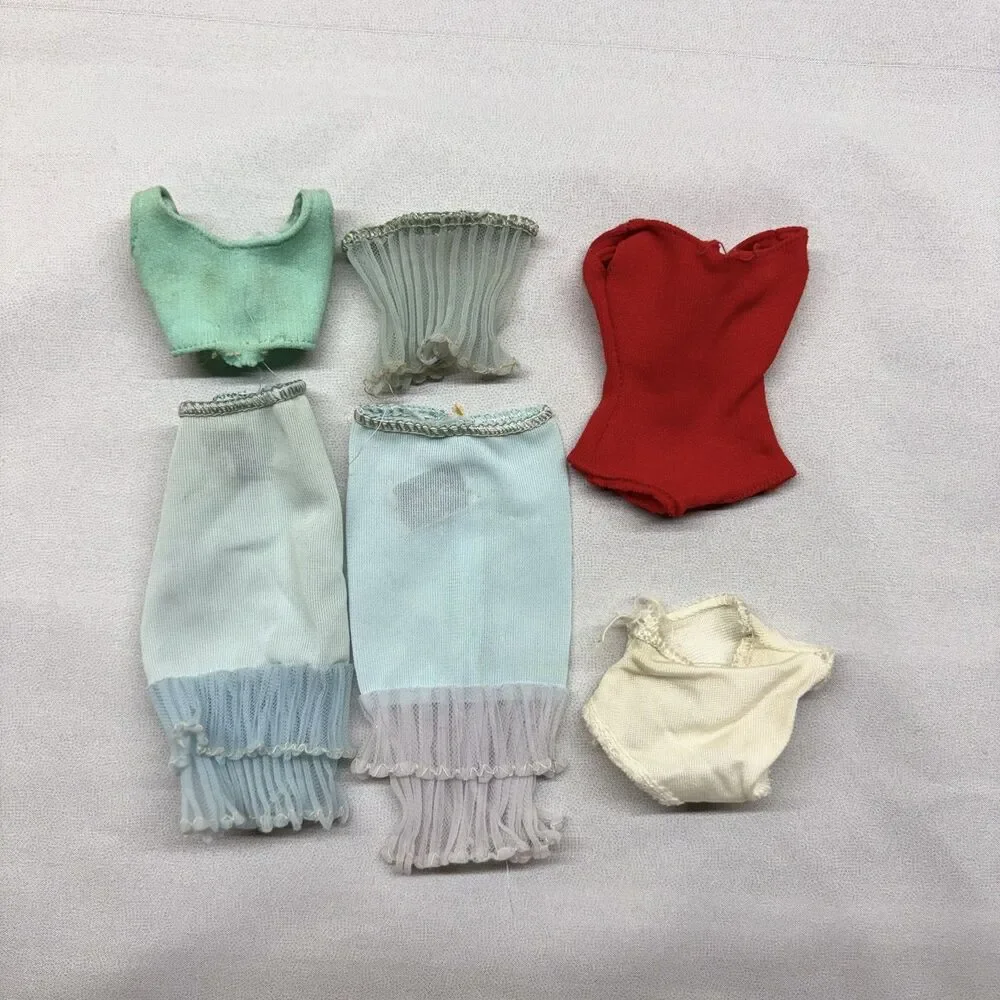 60s-80s Barbie and doll Clone Clothes Lot for Display, Repair , TLC READ
